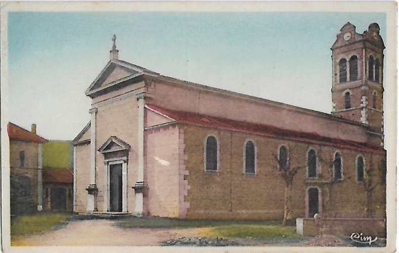 CPA - VIRIVILLE - l'Église.