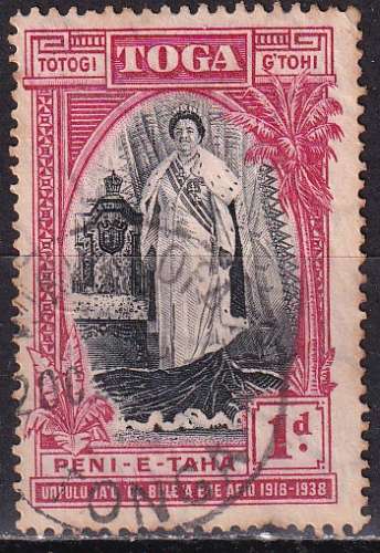 tonga ... n° 70  obliteré ... 1930