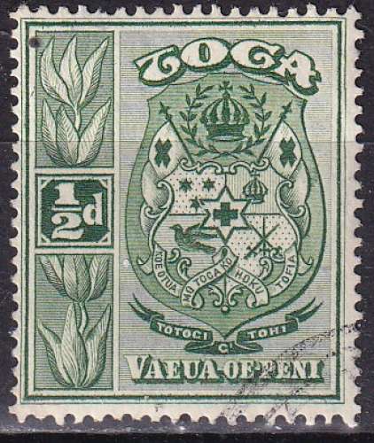 tonga ... n° 73  obliteré ... 1943