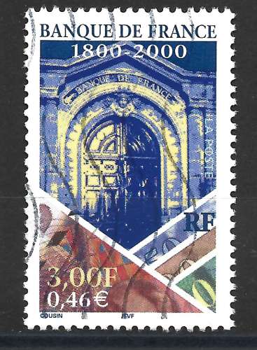 FRANCE 2000 - Y & T : 3299 - Banque de France