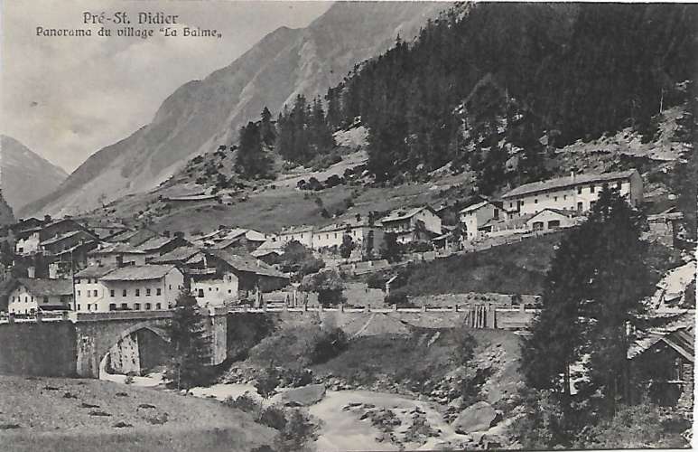 CPA - PRÉ SAINT-DIDIER - Panorama du Village 