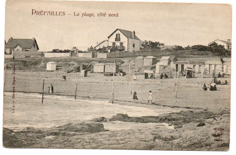 cpa 44 Préfailles La Plage , côté nord