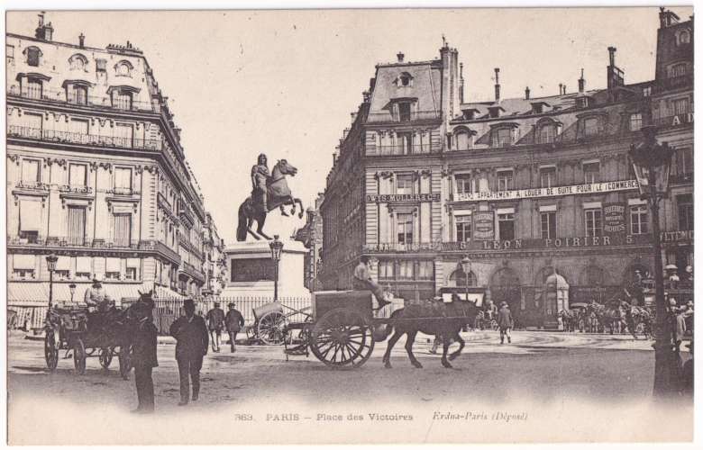 CPA 75 Paris - Place des Victoires - non circulée