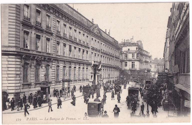 CPA 75 Paris - La Banque de France - non circulée