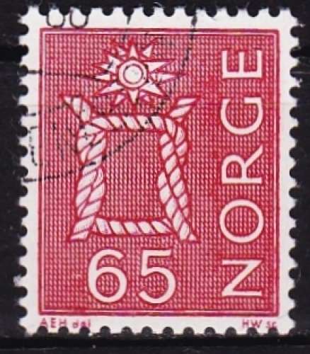 Norvège - Année 1968 - Y&T N°524