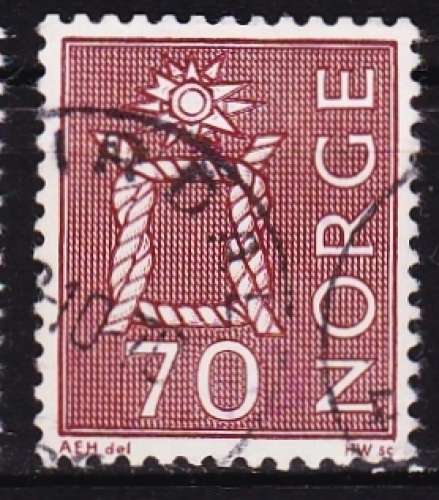 Norvège - Année 1968 - Y&T N°524A