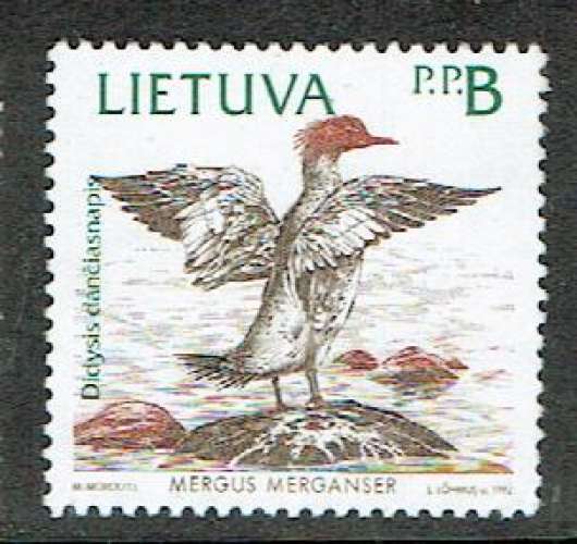 LITUANIE 1992 - YT 434 MNH.