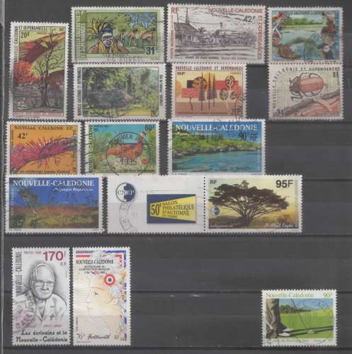 LOT 222022 NOUVELLE CALEDONIE   TOUS DIFFERENTS VOIR 2 SCANS