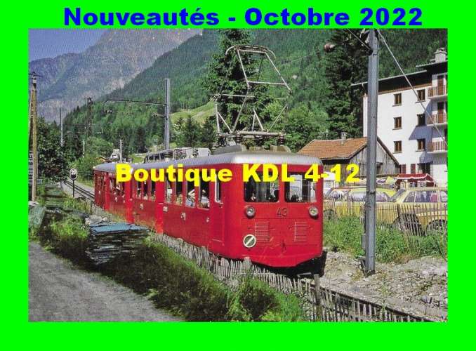 ACACF 766 - Automotrice Decauville n° 43 - CHAMONIX - Haute Savoie - CM