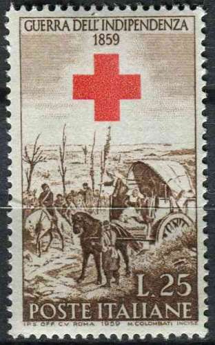 ITALIE 1959 NEUF** MNH N° 794 Croix-Rouge