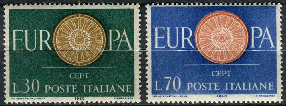 ITALIE 1960 NEUF** MNH N° 822 823 europa