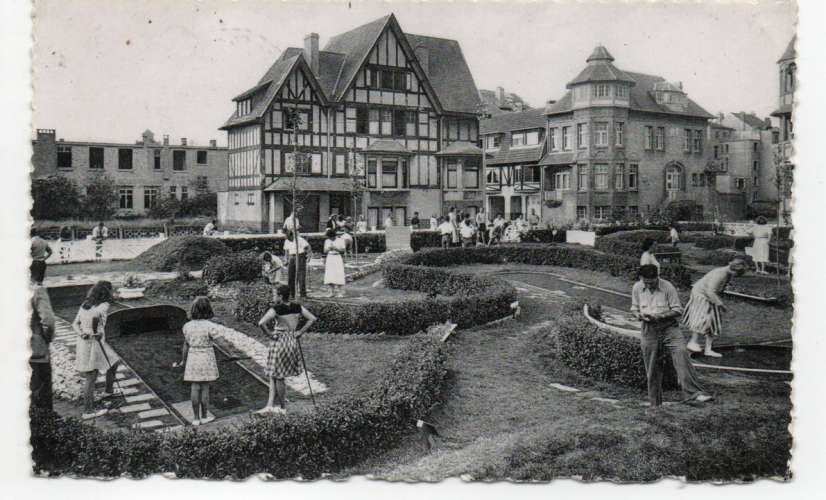 cpsm Belgique Westende Petit Golf  ( voyagé )