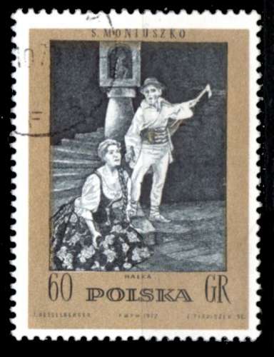 Pologne Yvert N°2022 Oblitéré 1972 Opera