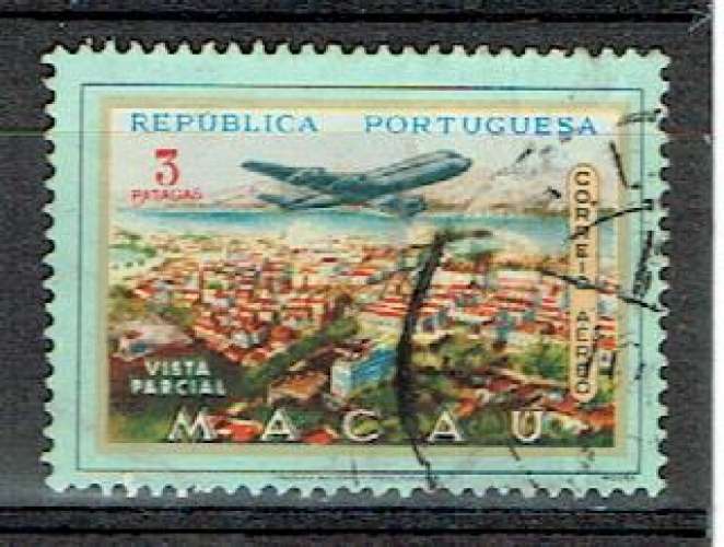 MACAO 1960 - YT PA 18 OBLITÉRÉ.