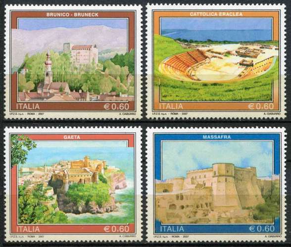 ITALIE 2007 NEUF** MNH N° 2927 à 2930