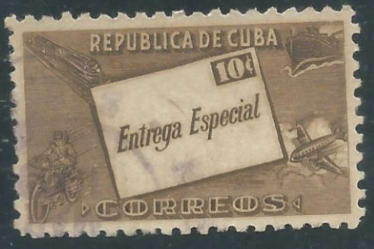 Cuba - Lettres Express - Y&T 0010 (o)