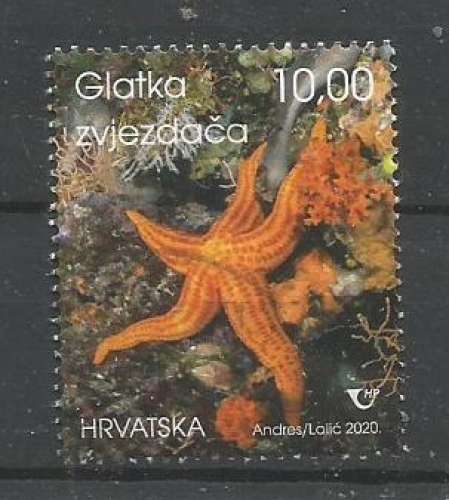 Croatie 2020 - Yt n° 1333 - Etoile de mer