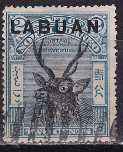 labuan ... n° 72  obliteré ... 1897