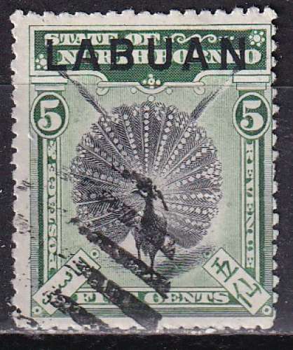 labuan ... n° 77  obliteré ... 1897