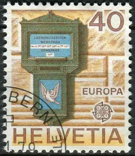 SUISSE 1979 OBLITERE N° 1084 europa