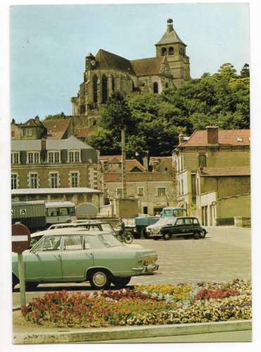 cpm 89 Tonnerre Eglise St Pierre Vue du Pâtis( automobiles )