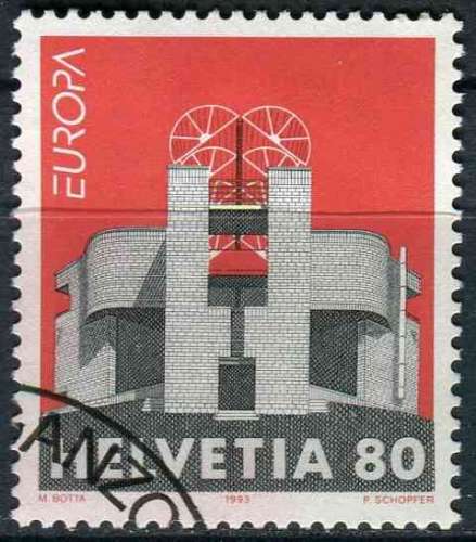 SUISSE 1993 OBLITERE N° 1429 europa