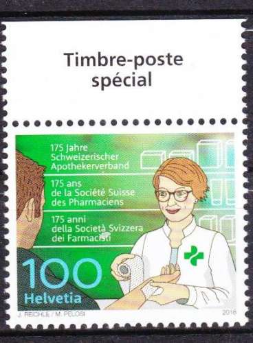 Suisse 2018 YT 2474 MNH Pharmacienne