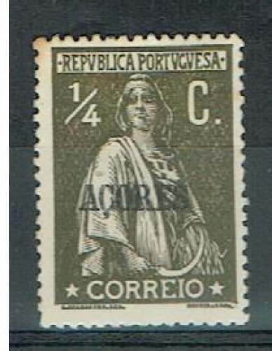 PORTUGAL AÇORES 1912/13 - YT 153B MH SURCHARGÉ 