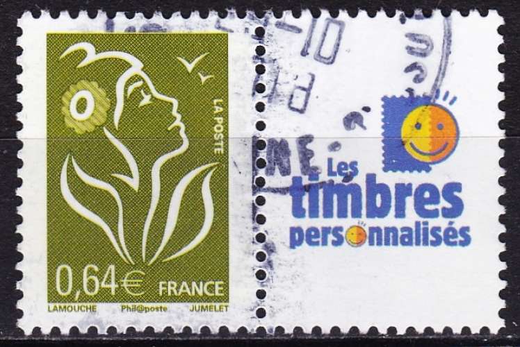 France  - timbres personnalisables - Y&T N°3925G