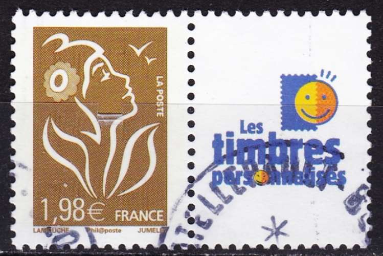 France  - timbres personnalisables - Y&T N°3925N