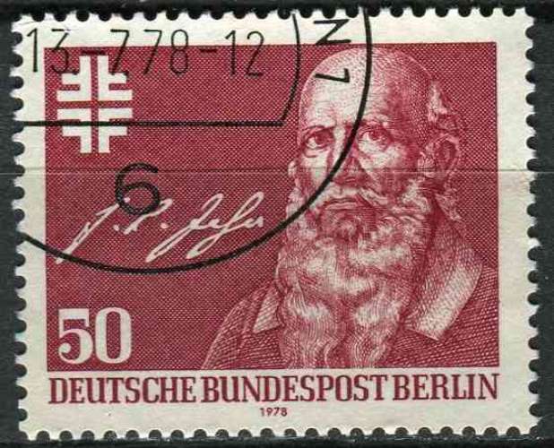 ALLEMAGNE BERLIN 1978 OBLITERE N° 532