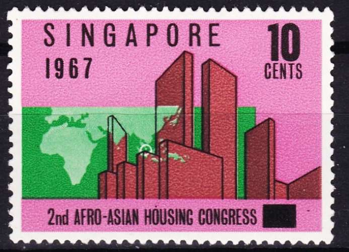 Singapour  -  Année 1967 - Y&T N°76**