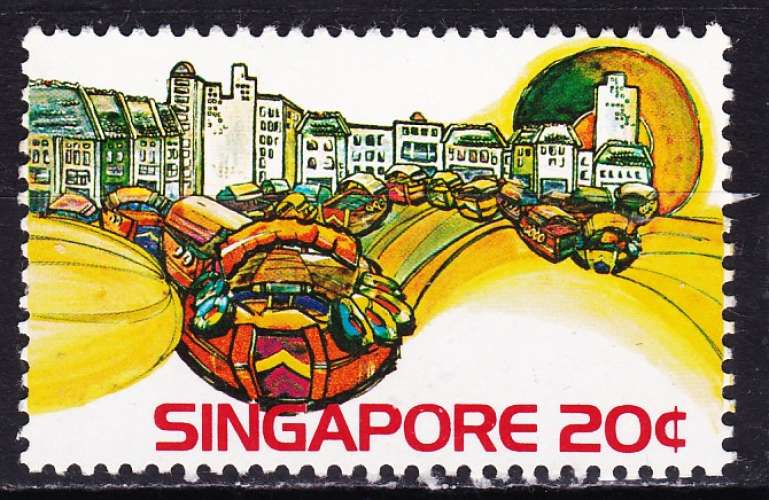 Singapour  -  Année 1975 - Y&T N°222