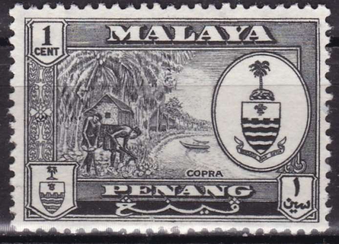 Malaisie - Penang- Y&T N° 49