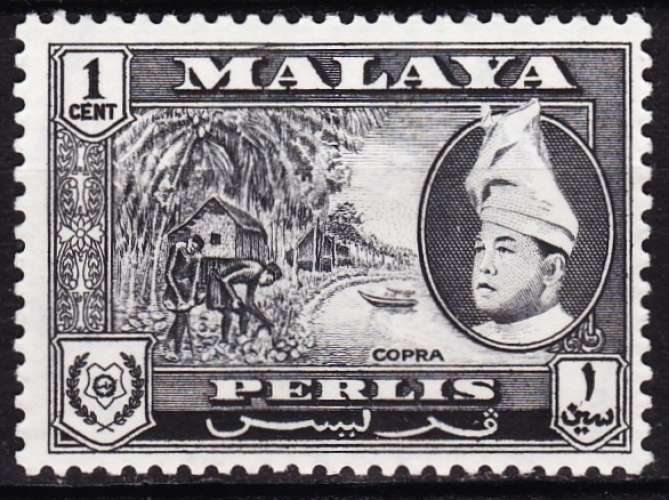 Malaisie - Perlis- Y&T N° 28*