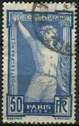 FRANCE 1924 OBLITERE N° 186