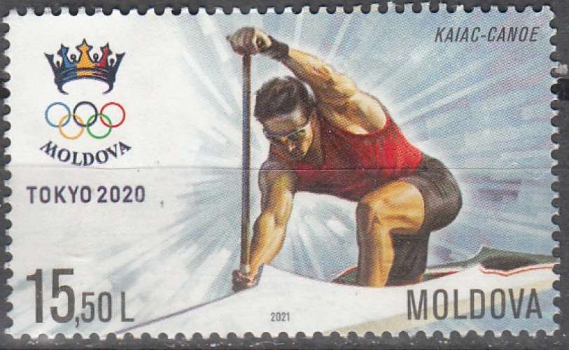 Moldova 2021 Jeux Olympiques à Tokyo Canoë O