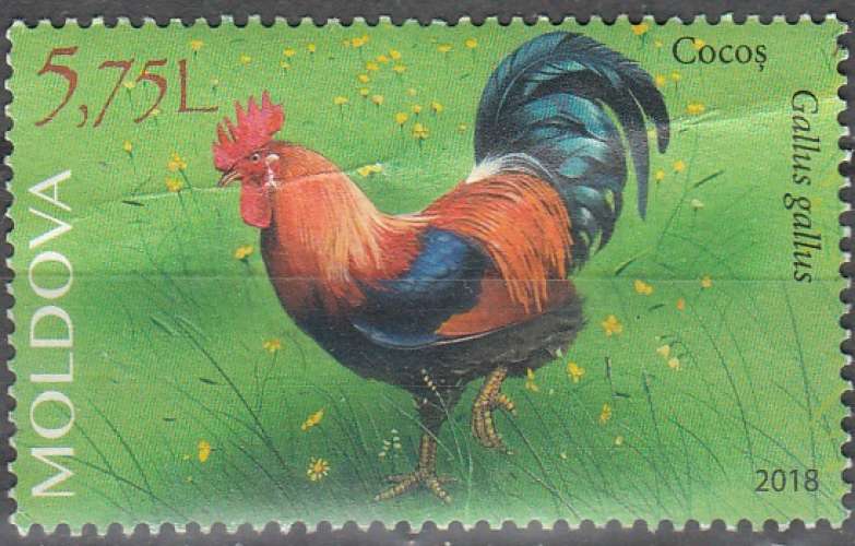 Moldova 2018 Le Coq doré O