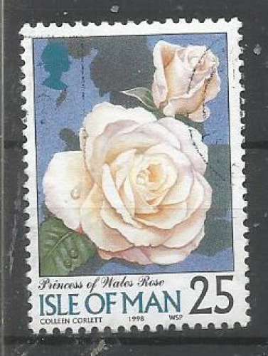 Man 1998 - YT n° 789 - Rose 