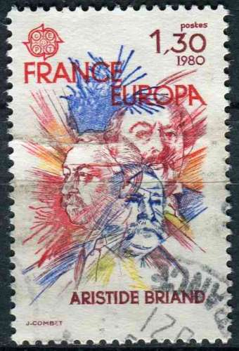 France 1980 oblitéré N° 2085 europa