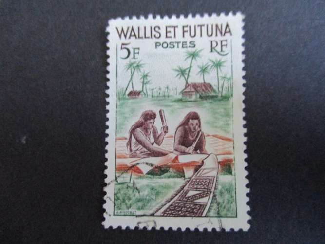 wallis et futuna y & t 157a obl 1957