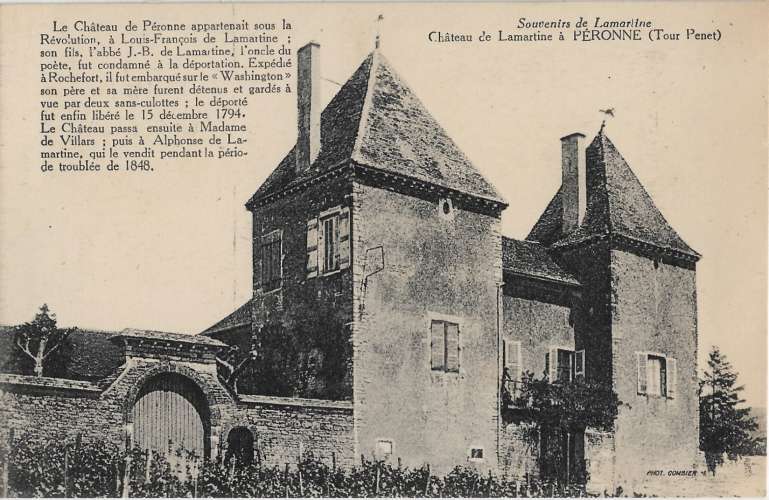 CPA - 80 PÉRONNE - Le Château.