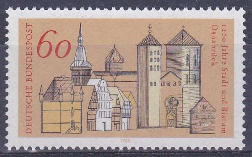 ALLEMAGNE RFA 1980 neuf** MNH N° 883