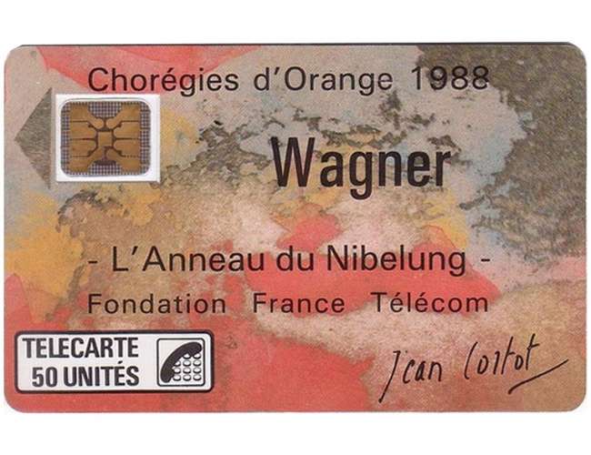 F23A TELECARTE - PHONE CARD 1988 - WAGNER