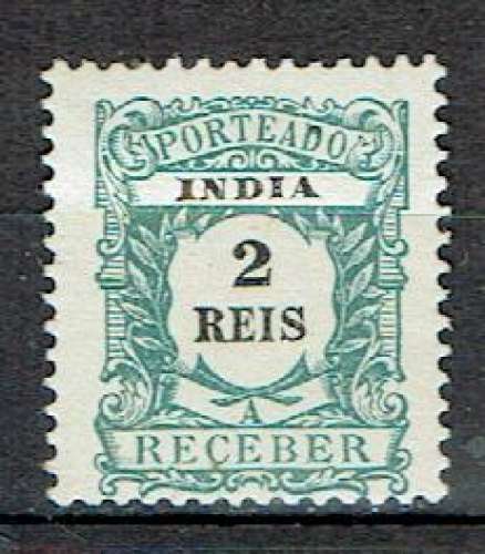 PORTUGAL INDE PORT. 1904 - TAXE YT 1 MH.