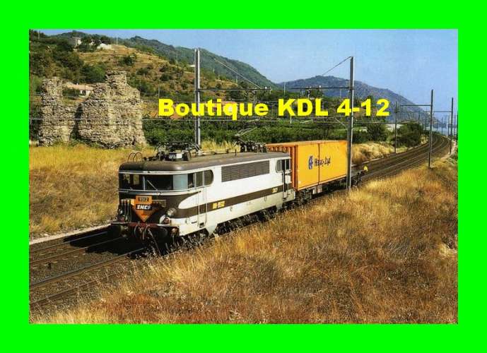 RU 0605 - Train - loco BB 9512 vers SARRAS - Ardèche - SNCF