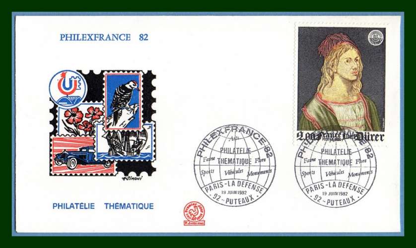 BT / N° 2090 Philatélie Thématique Philexfrance Puteaux 1982 