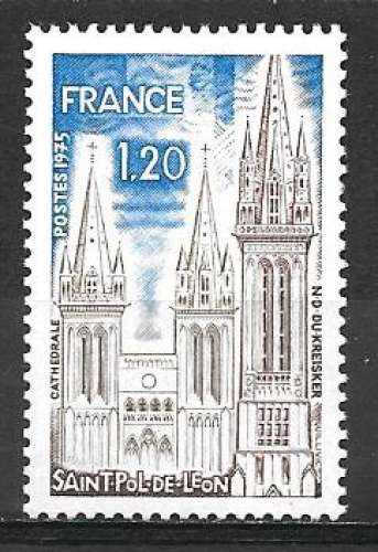 Année 1974 - 75 : Y. & T. N° 1808 **