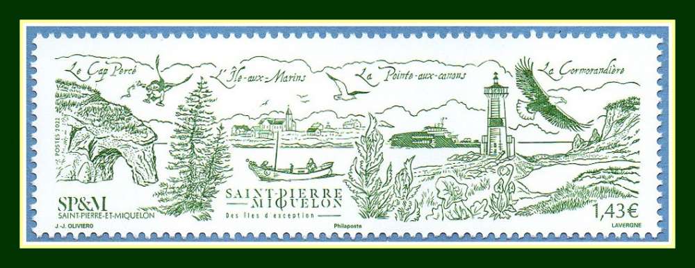 Saint Pierre et Miquelon N° 1294 ** MNH Phare 2022