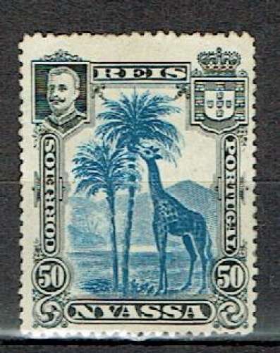 MOZAMBIQUE CIE DU NYASSA 1901 - YT 33 (*) NEUF SANS GOMME.